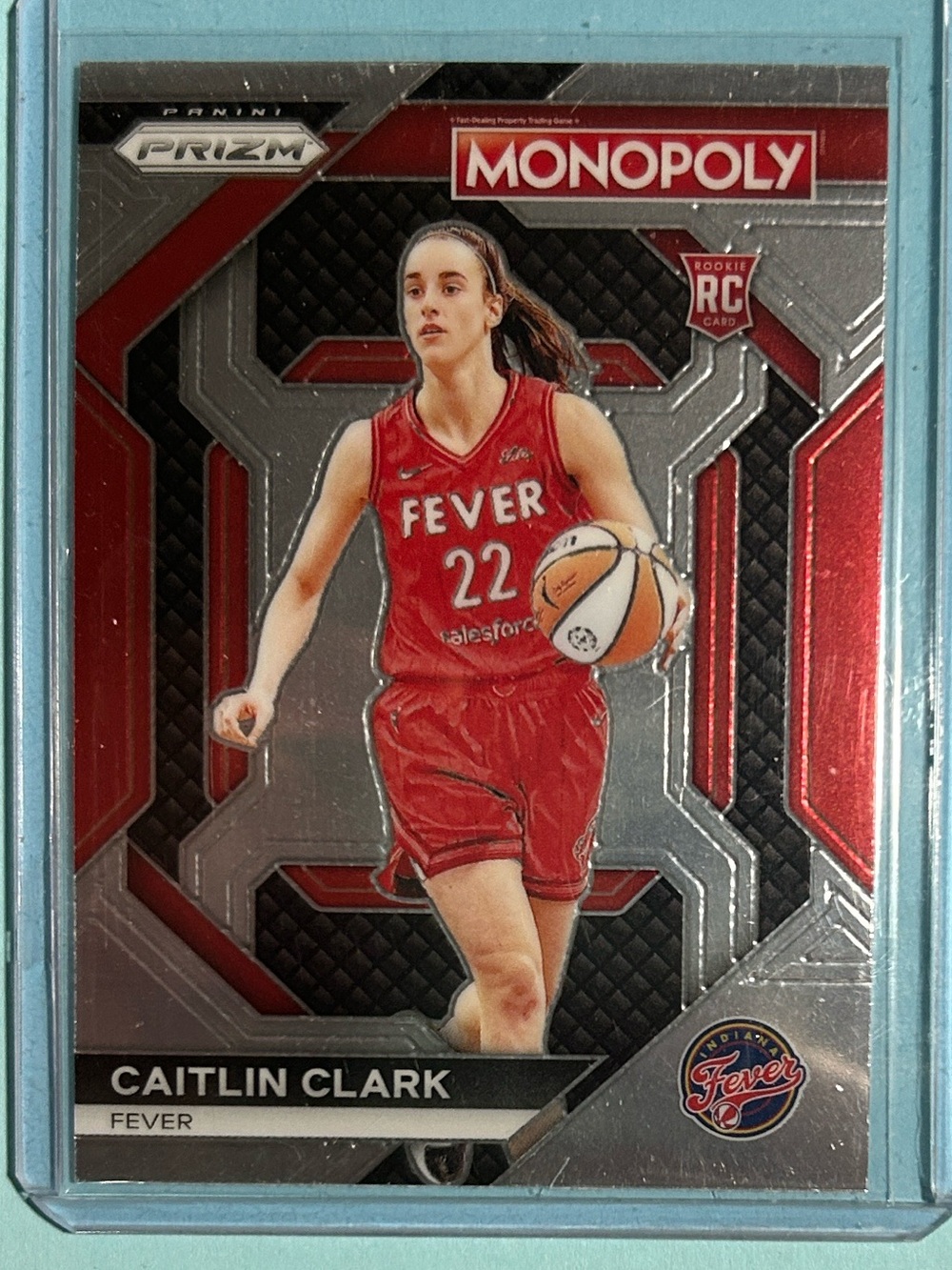 Indiana Fever Caitlin Clark RC 2024 Panini Prizm WNBA Monopoly
